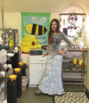 image Jenna in her Honey shop